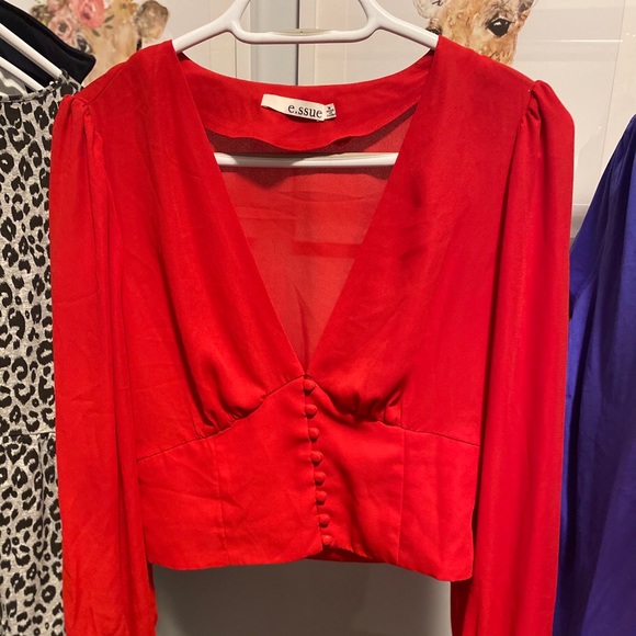 Red Blouse - Picture 4 of 4